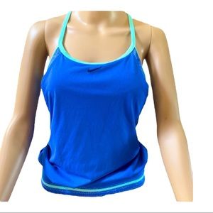 Nike Tank Top/ Swim Takini with built in bra